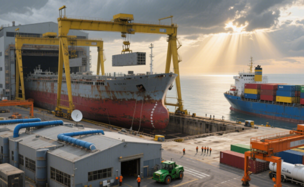 造船厂人员与车辆精准定位管理新纪元 造船厂人员与车辆精准定位管理新纪元