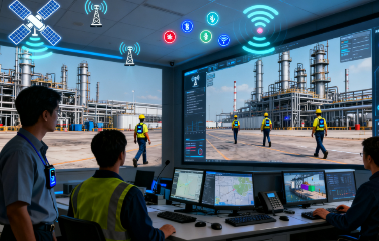 化工园区人员安全定位管控解决方案 化工园区人员安全定位管控解决方案